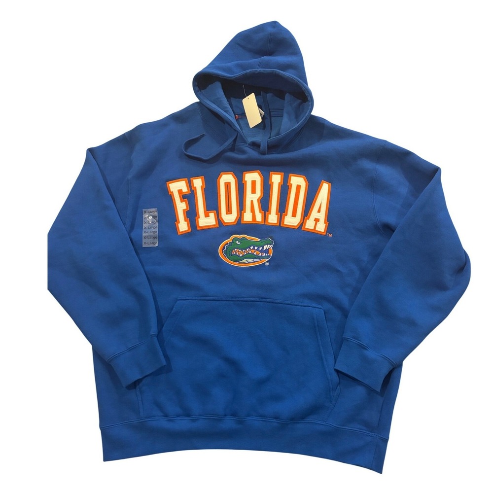 Florida Gators NCAA Hoodie Men's XL Blue Pullover Sweatshirt NWT